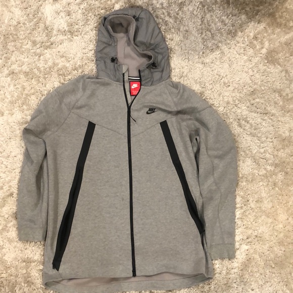 Nike Zip Up Hooded Sweatshirt - Picture 1 of 3